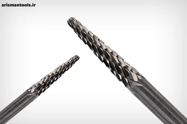 مته فرز انگشتی الماسه