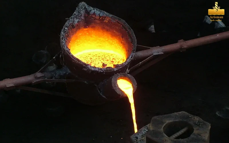 لیست تجهیزات کارگاه ریخته گری
